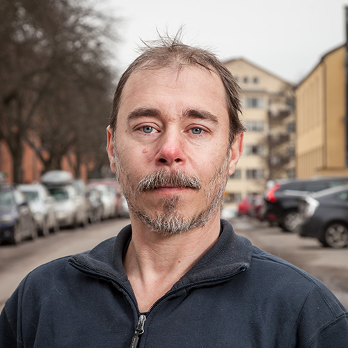 Porträtt av Ulf Nyström.
